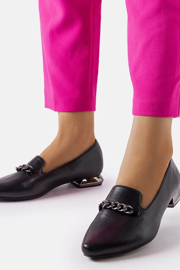 Melni balerīni ar ādas... 2