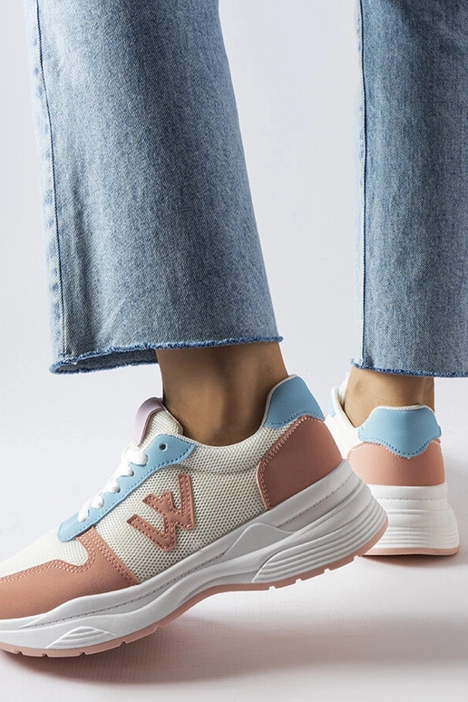 Balti-rožā-melni sporta apavi, „Teresio"