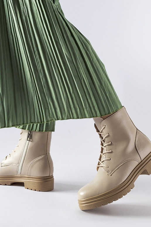 Smilšu krāsas ziemas trekinga zābaki,...