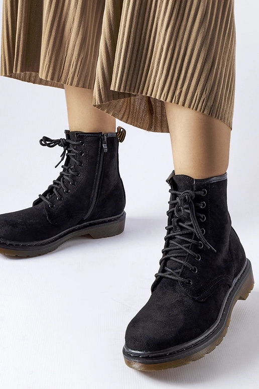 Alfredo melni mākslīgā zamša darba...