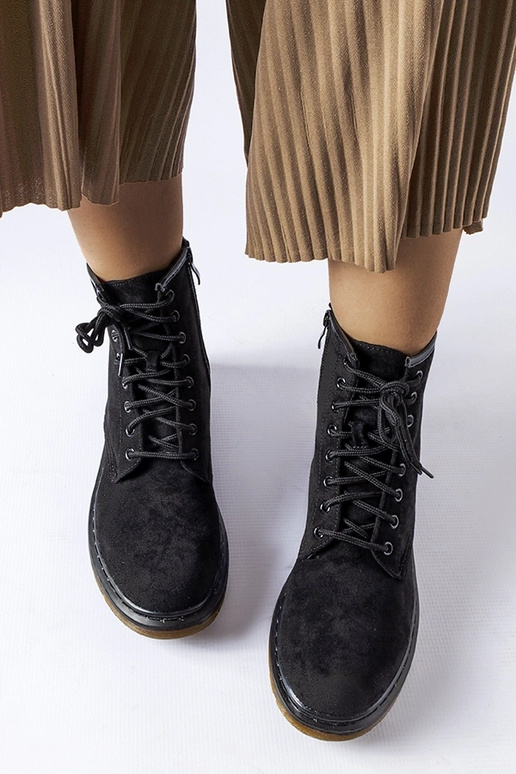 Alfredo melni mākslīgā zamša darba...