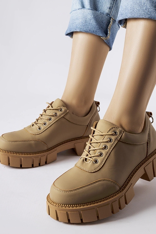 Brūnas Severino apavi ar matētu apdari