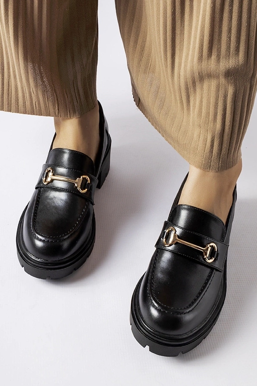 Fabrizio melnas augstpapēžu kurpes