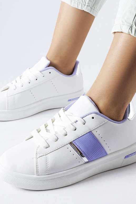 Marei balti sporta apavi ar violetu...