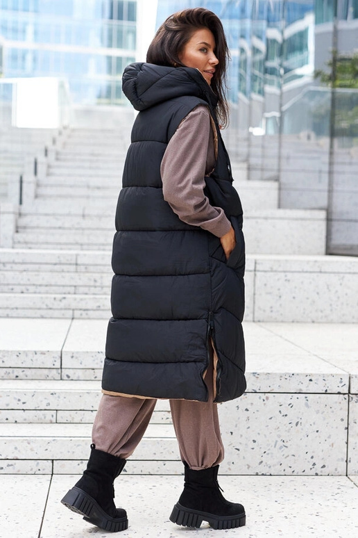 Melni izolēti sieviešu puszābaki ar...