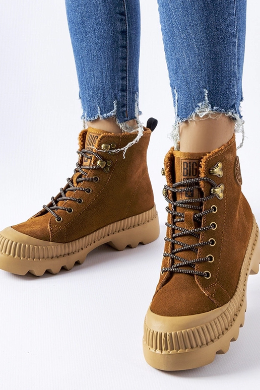 Brūna ādas soma BIG STAR KK274520