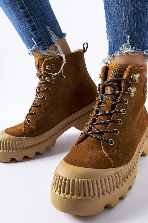 Brūna ādas soma BIG STAR KK274520