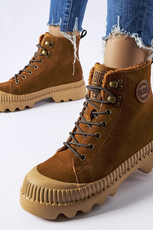 Brūna ādas soma BIG STAR KK274520