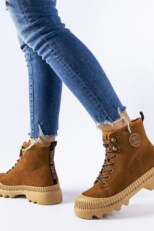 Brūna ādas soma BIG STAR KK274520