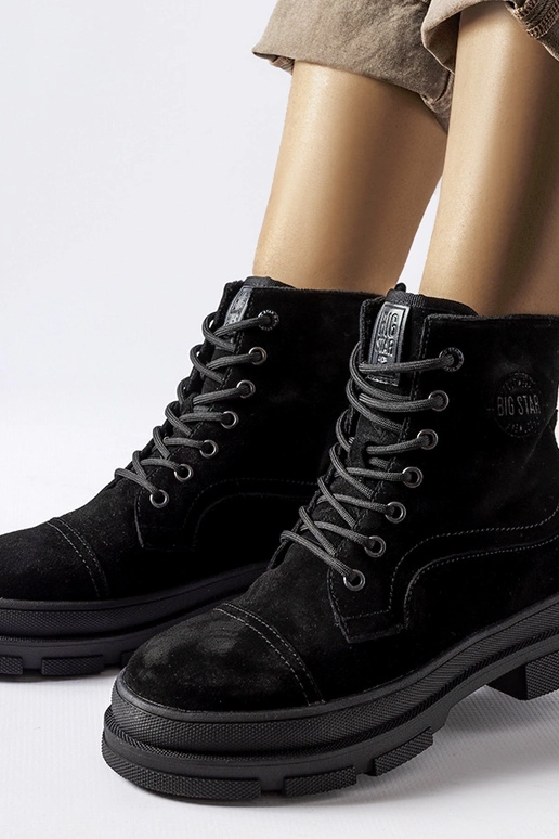 Melna ādas soma BIG STAR KK274524