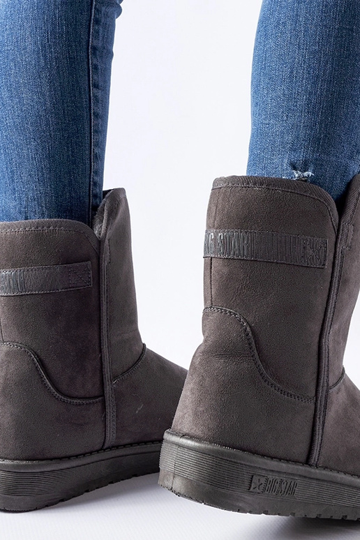 Big Star pelēki sniega zābaki KK274619