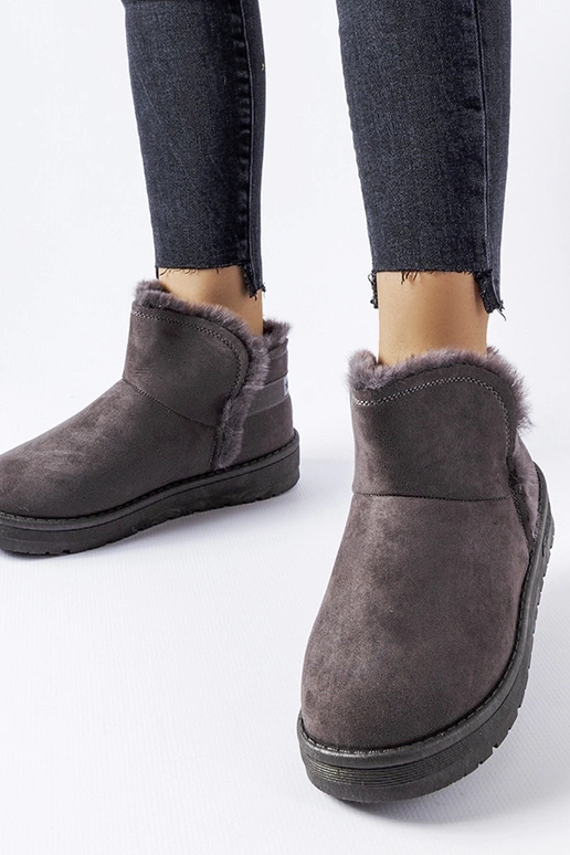 Big Star pelēki sniega zābaki KK274623