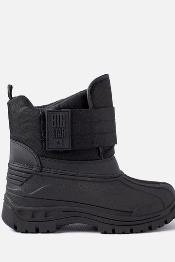 Melnas bērnu ziemas apavi,...