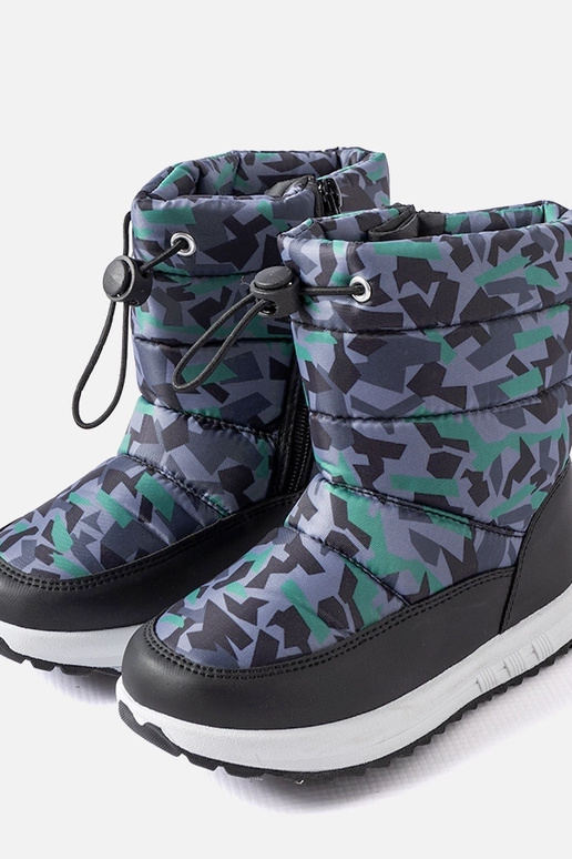 Melnas-pelēkas ziemas apavi, „Big...