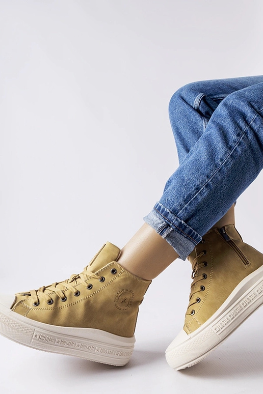 Tumši bēšas siltas kedas Big Star...