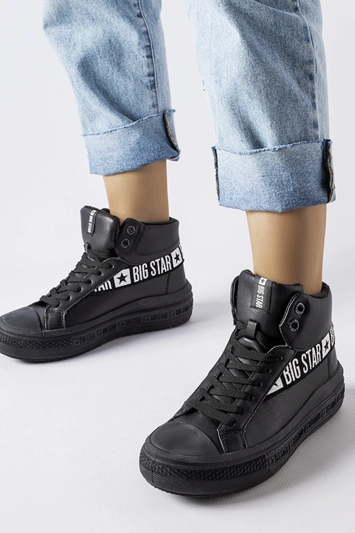 Melnas izolētas kedas Big Star MM274010