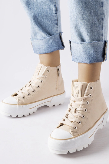Bēšas izolētas kedas Big Star MM274038