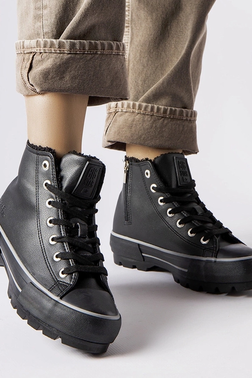 Melnas izolētas kedas Big Star MM274039