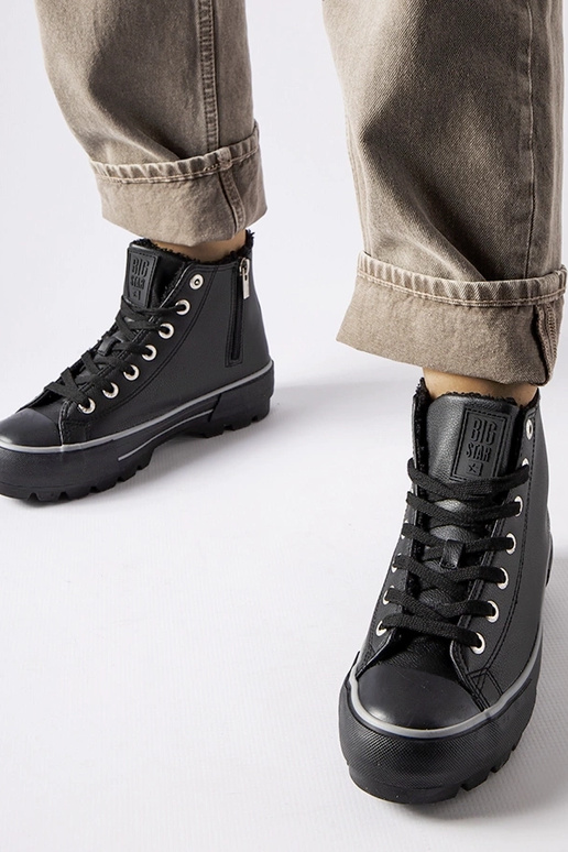 Melnas izolētas kedas Big Star MM274039