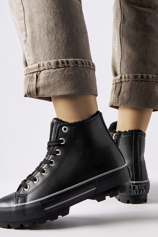 Melnas izolētas kedas Big Star MM274039