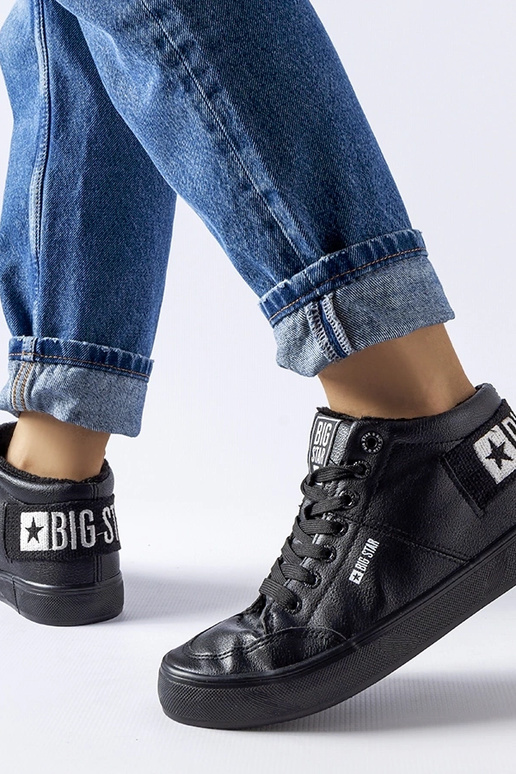 Melnas izolētas kedas Big Star EE274351