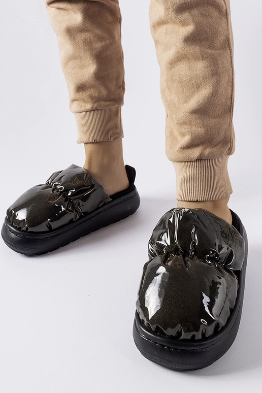 Melnas izolētas čības Big Star MM274130