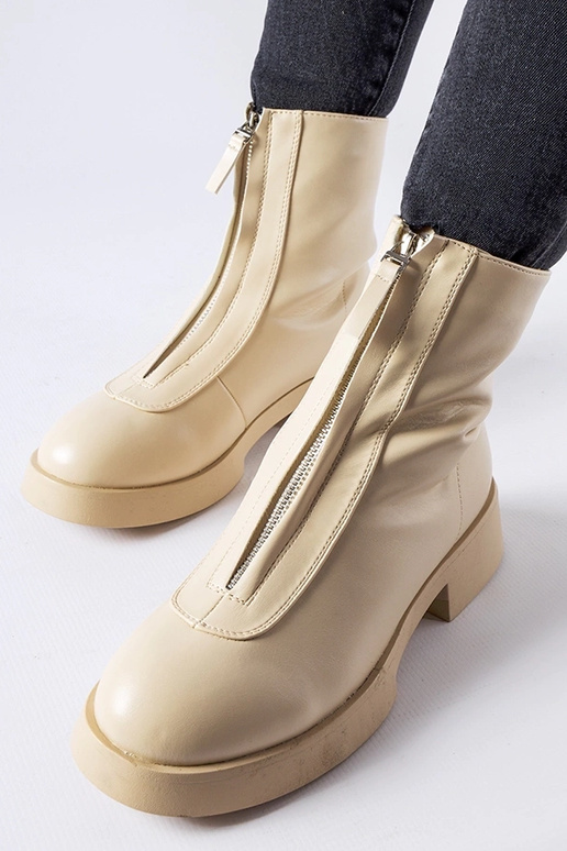 Bēša siltināti puszābaki ar...