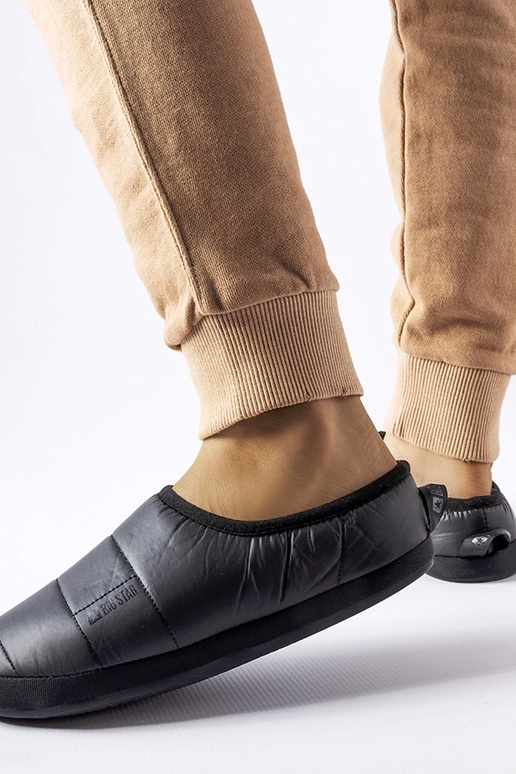 Melnas izolētas čības Big Star KK274604