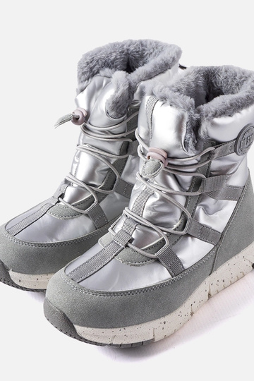 Pelēki bērnu ziemas apavi,... 2