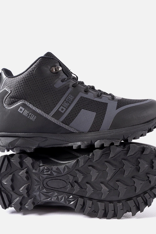 Melni izolēti Big Star zābaki KK174374