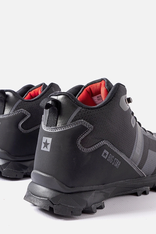 Melni izolēti Big Star zābaki KK174374