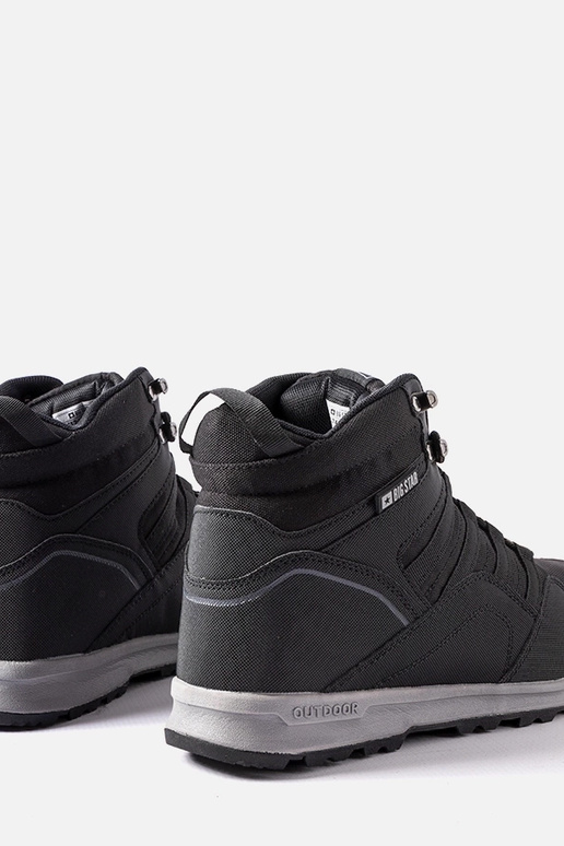 Melni izolēti Big Star zābaki...