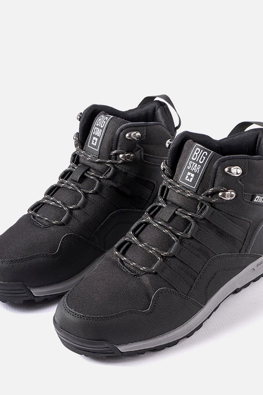 Melni izolēti Big Star zābaki...