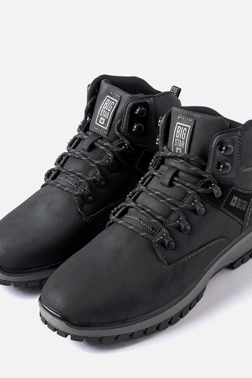 Melni vīriešu zābaki Big Star MM174019