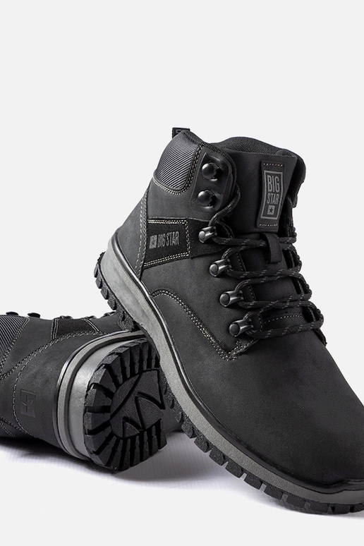 Melni vīriešu zābaki Big Star MM174019