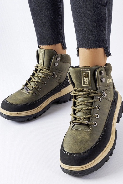 Zaļi jauniešu apavi Big Star KK274220