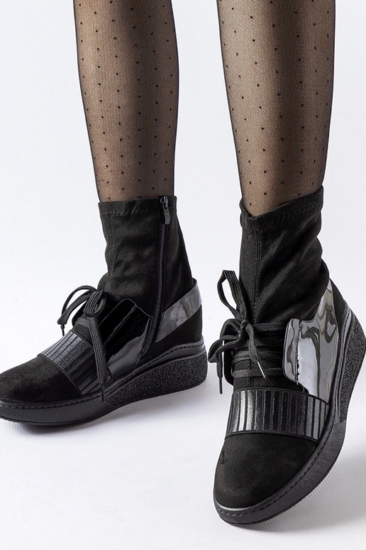 Melni Spoleto zeķu zābaki