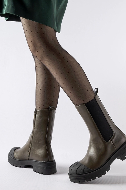 Porcigatone tumši zaļi izolēti...