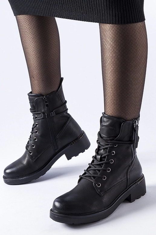 Melni puszābaki ar dekoratīvu...