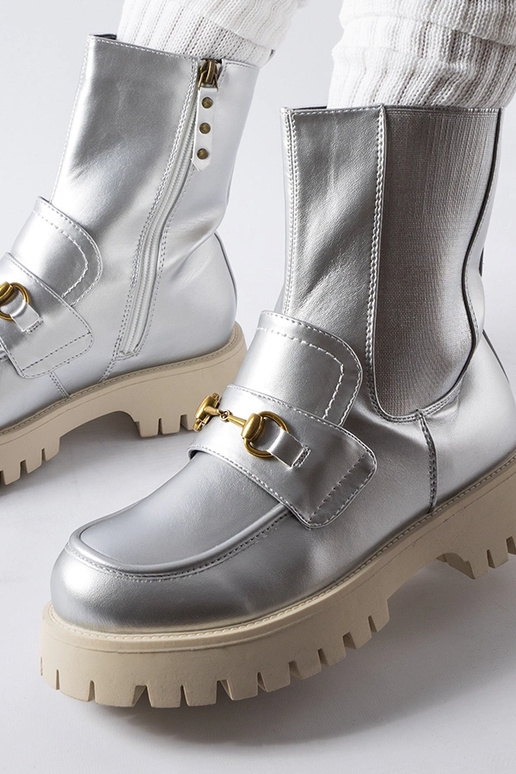 Sudrabaini siltināti zābaki Overlook