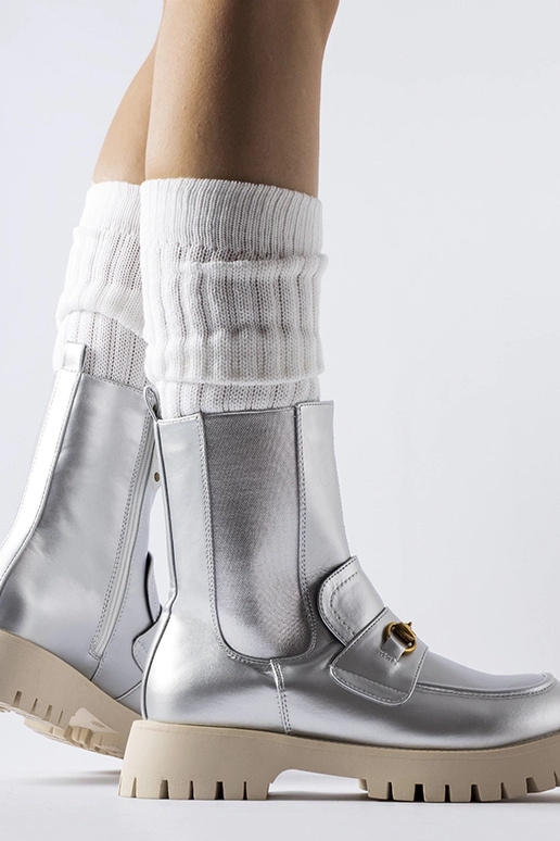 Sudrabaini siltināti zābaki Overlook