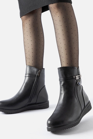 Melni siltināti zābaki ar...