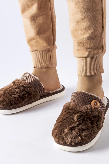 Brūnas izolētas Lakeland čības