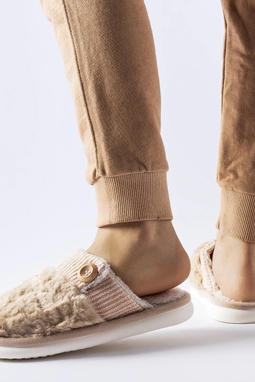 Bēšas siltinātas čības Lakeland 2