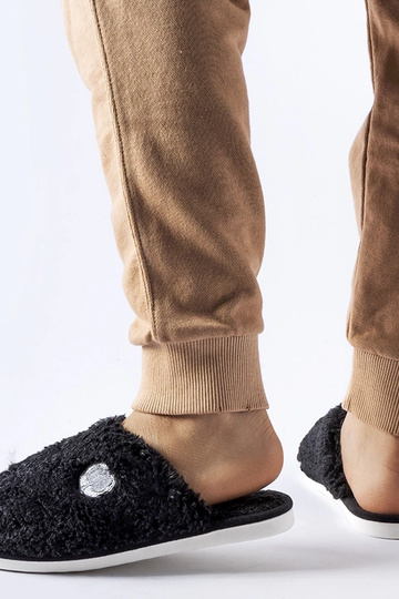 Melnas siltas čības ar... 2