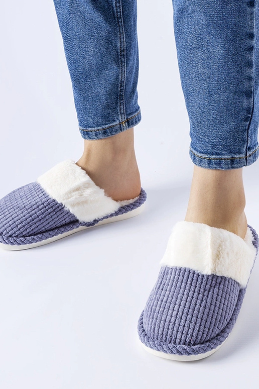 Zilas siltas Frappier čības