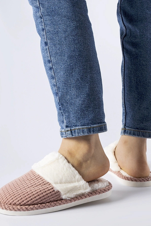 Frappier rozā siltās čības