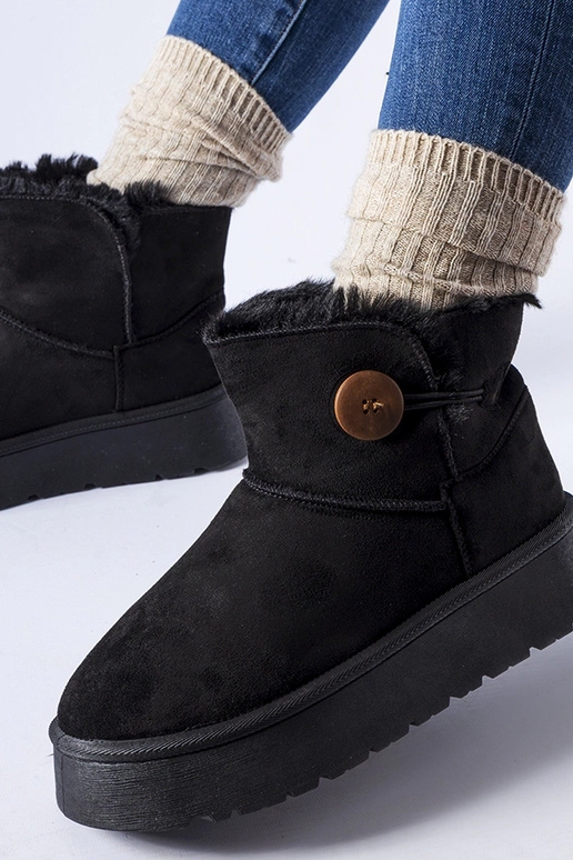 Melni izolēti sniega zābaki ar Ronco...