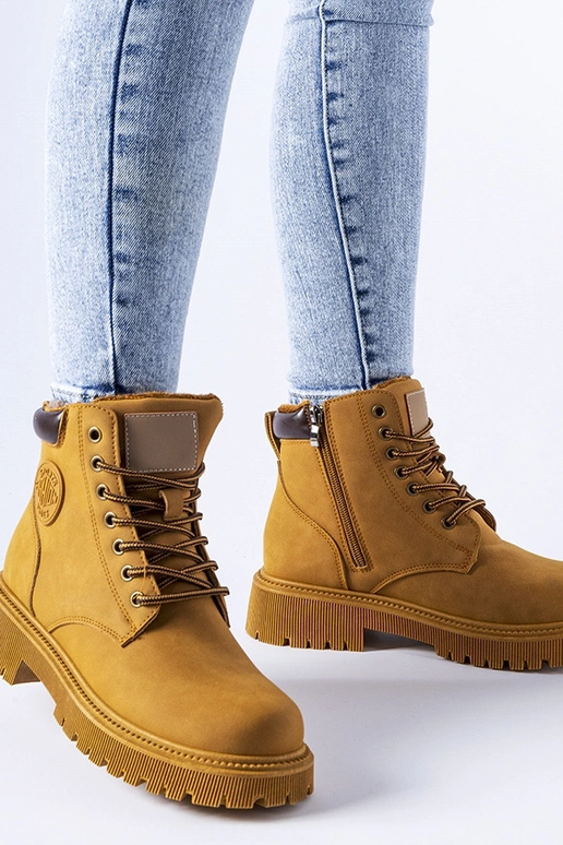 Klasiski brūni siltināti zābaki Tricase