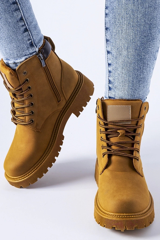 Klasiski brūni siltināti zābaki Tricase